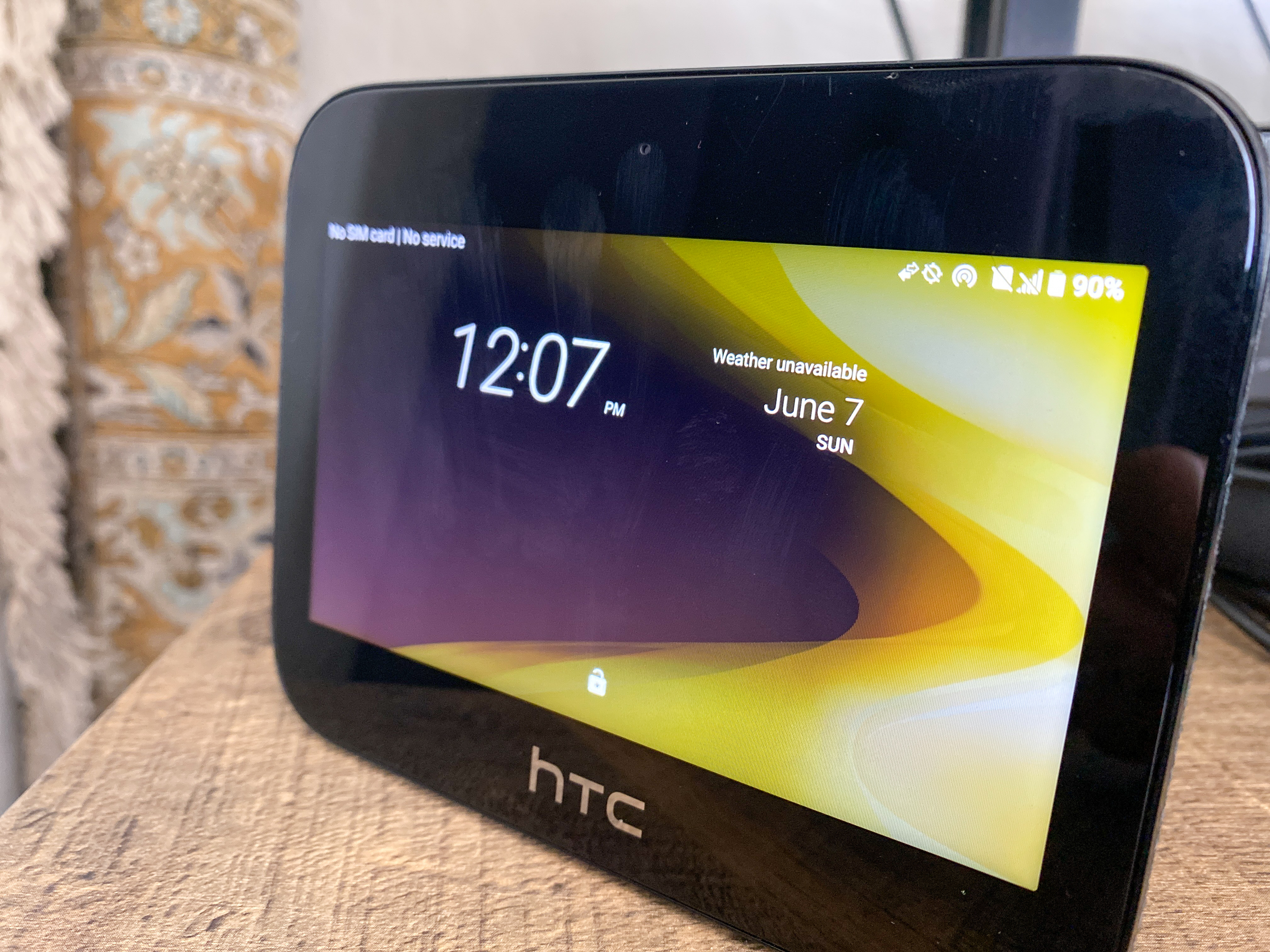 HTC 5G Hub in Android mode