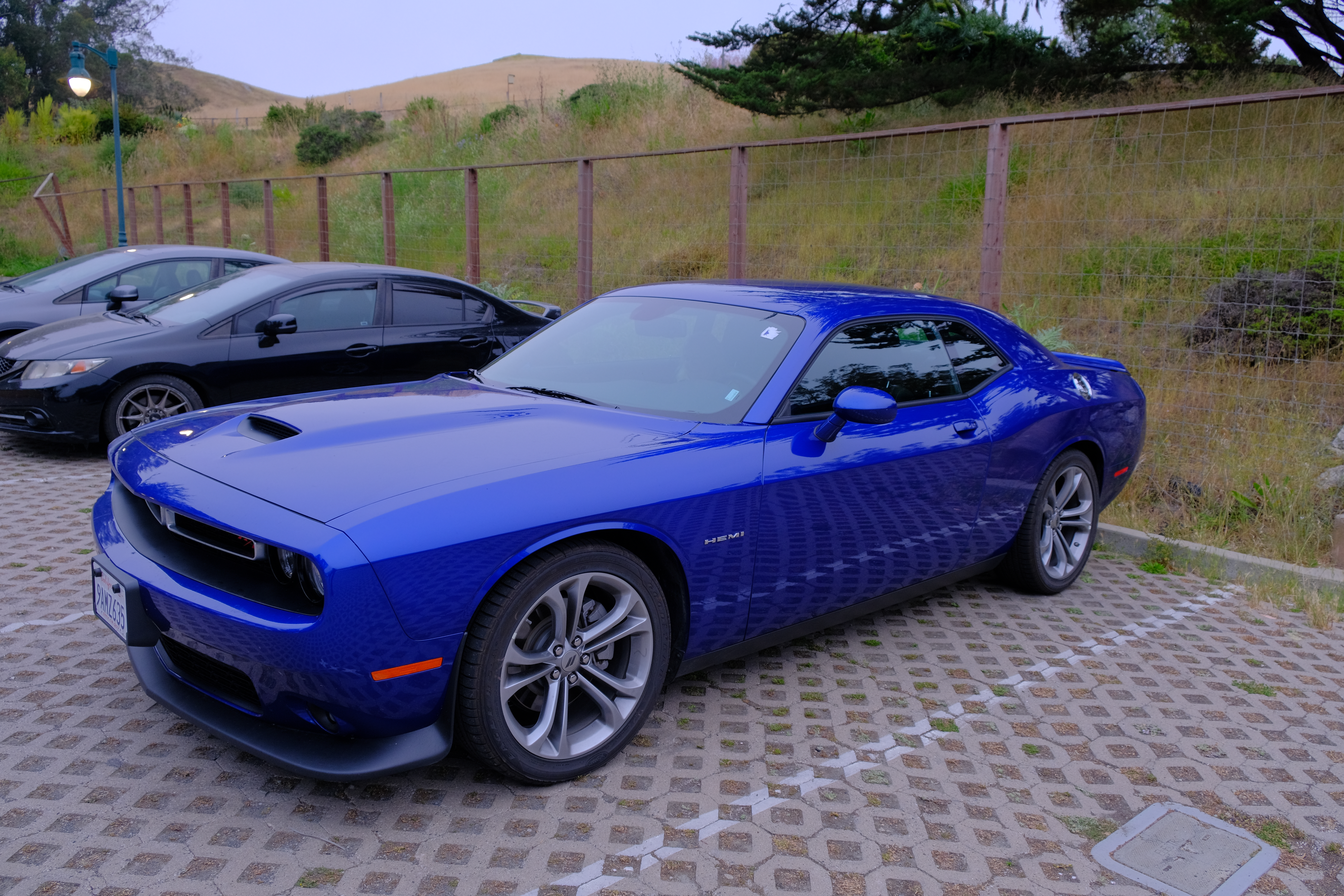 2022 Dodge Challenger R/T in Indigo Blue
