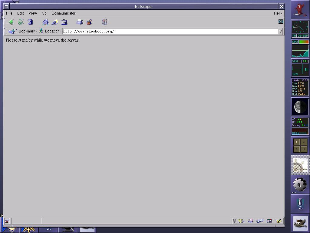My FreeBSD desktop from 1999-09-02