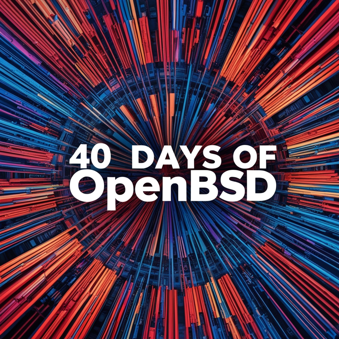 40 Days of OpenBSD Circuit Board Burst