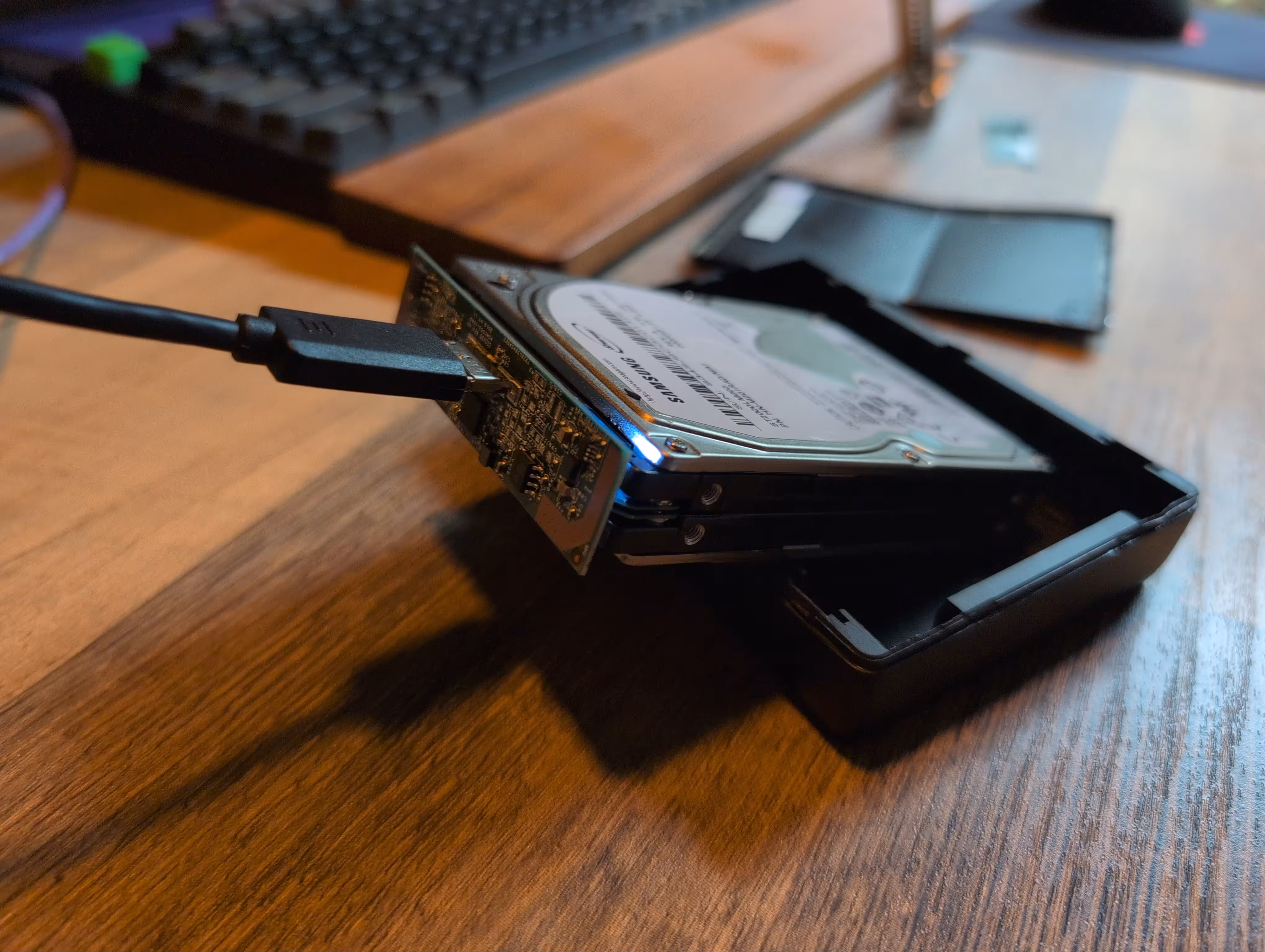 running without the case